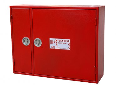 YSC Bölmeli Sac Kapaklı Yangın Dolabı